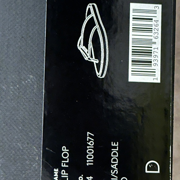 Coach signature Men's Flip Flop khaki/saddle size 13 - Picture 9 of 10